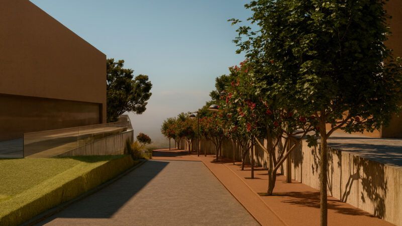 Proposta renderitzada arquitectura Vallès