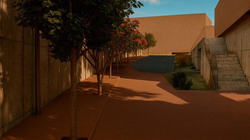 Proposta renderitzada arquitectura Vallès