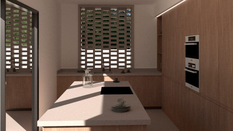 Esplugues de Llobregat - Render interior - EFAarquitectes
